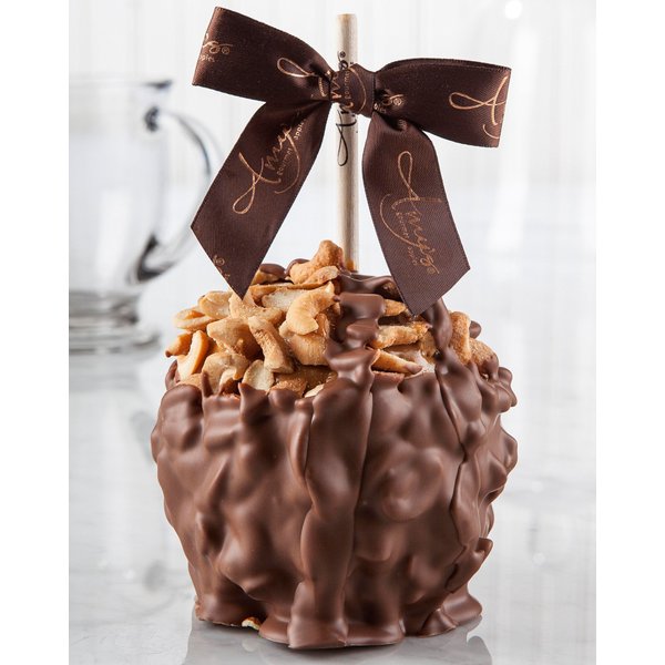 Cashew Turtle Caramel Apple w/ Milk Belgian Chocolate
