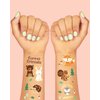 xo, Fetti Woodland Animal Temporary Tattoos - 42 Glitter Styles | Forest Friends Birthday Party Supplies, Deer Baby Shower, Bear Favors, Fox, Owl