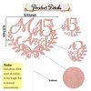 Mis 15 Anos Cake Topper 15 Birthday Cake Topper Happy 15th Birthday Cake Topper 15th Birthday Decorations for Girls 15 Year Old Party Decor Supplies Rose Gold