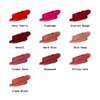 Ruby Kisses Velvet Lip Gloss, Matte Finish Lipstick, Rich Color, Long Lasting Lip Stain, Light Weight, Nourishing Hydration, High Pigment Lip Tint (WARM KISS)