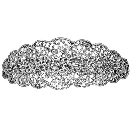 Vintage Metal Hair Barrettes, Retro French Flower Metal Hair clips Clasp, Decorative Hair Clip Barrette, Geometric Hair Pins Hair Accessories for Women Girls (Type A)