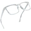 LifeArt Blue Light Blocking Glasses, Anti Eyestrain, Computer Reading Glasses, Gaming Glasses, TV Glasses for Women Men, Anti Glare (Transparent, 2.75 Magnification)