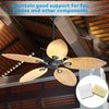 21 Pieces 6 Sets of Ceiling Fan Blade Balancing Kit Fan Weight Balancing Kit Include 6 Pieces Self Adhesive Metal 5g Weight 9 Pieces Metal Self Adhesive 3g Weight 6 Pieces Plastic Fan Balancing Clip