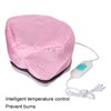 Hair Thermal Treatment Cap, Electric Heating Cap Temperature Adjustable Deep Conditioning Heat Cap Hair Heat Treatment Cap Nursing Cap Hair Heat Treatment Cap for Hair Care US Plug 110‑220V