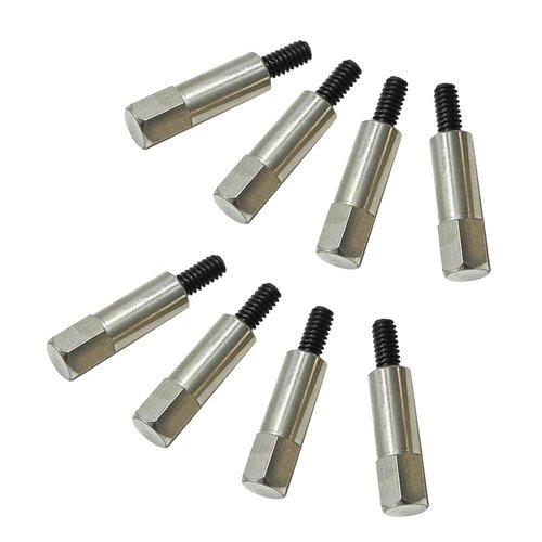 Chrome Valve Cover Bolt Set(8Pcs) Replacement for Chevy 283 305 327 350 383 SBC Stud Kit