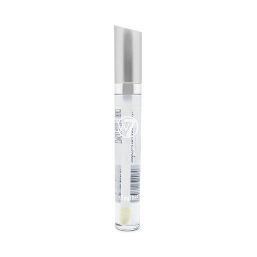 W7 Lip Gloss Wand - Soft Clear Liquid Gloss - Non-Sticky, High-Shine Finish - 2 Pack