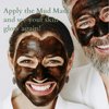 100% Pure Dead Sea Mud Mask - 5 Minute Mask - No Ingredients Added - for Face & Skincare - Blackhead Remover - Anti-aging - Pore Minimizer