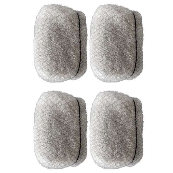 YONNA Tight Afro Kinky Bulk For DreadLocks,Twist Braids 8" in Grey-Yaki, 4pcs/lot 4oz