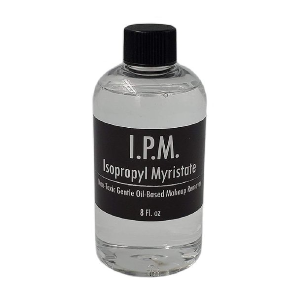 IPM Isopropyl Myristate 8 Oz - Professional Makeup and Adhesive Remover - Removes Pros-aide and PAX Paint - Makeup Thinner and Airbrush Makeup Thinner
