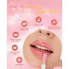 SUMEITANG 3Pcs Hydrating Lip Oil Set，High Moisturizing Lip Glow Oil Tinted Lip Balm Gloss Lip Care，Long-lasting Nourishing and Repairing，Prevents Lips Chapped and Lighten Lip Lines - 3 Colors Set
