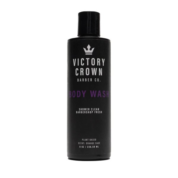 Victory Crown Body Wash - All Natural Body Wash - Plant Based - Moisturises Skin - Barber-owned and made in the USA