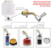 Brass 3 in 1 Propane Refill Adapter|MAPP,Butane Butane and Isobutane Refill Adapter