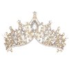 Wedding Crown for Bride Rhinestone Princess tiara for Women Prom Queen Crown Pageant-Bridal Wedding Crown Women's Fashion Headbands