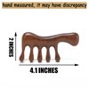 Moreinday Massage Comb Loc Comb for Sisterlocks Wooden Scalp Massager for Women Head Massager Scalp Gua Sha Comb Wooden Comb Sandalwood Comb for Men