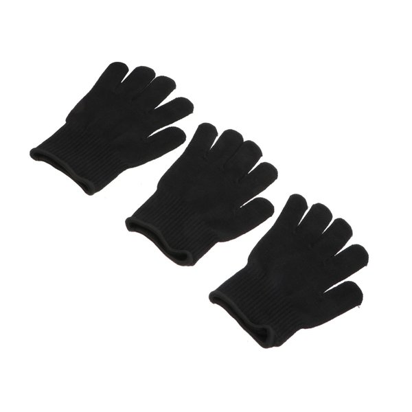 MERRYHAPY 3pcs Heat Resistant Gloves Hair Curler Gloves Heat Proof Mitten Protection Supplies Hair Curling Iron Gloves Barber Protective Gloves Heat Protection Glove Hair Straightener Gloves
