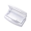 SULLMAR Nail Tool Sterilizers Nail Soaking Tray Box Cleaner Pot for Eyelash Scissors Tweezers Nail Art Tools Manicure Lash Soaking Tray Clean Box