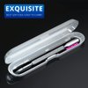 2PCS Metal Silver Cuticle Pusher and Cutter Remover Salon Quality Stainless Steel Acetone Gel Nail Polish Peeler Scraper Durable Professional Manicure Pedicure Cleaner Tool For Fingernail and Toenail
