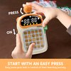 Handheld Game for Kids, Schulte Focus Training Machine with Flash Cards, Preschool Learning Toy, Educational Attention & Memory Trainer, Chrismas Birthday Gifts for Boys and Girls Ages 6-12