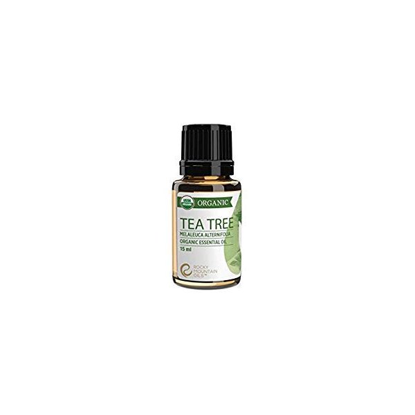 Rocky Mountain Oils Organic Tea Tree Essential Oil 15ml - 100% Pure Essential Oils