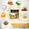 Natrulo Turmeric Face Mask - Skin Brightening Mask with Turmeric and Bentonite Clay - All-Natural Face Mask for Acne Treatment - Boosts Circulation and Removes Toxins - Detox Clay Face Mask