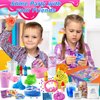 YOPINSAND DIY Slime Kit, Slime Making Kit for Girls, Butter Slime, Foam Slime, Cloud Slime with Add-ins, Foam Balls, Charms, Glitters, Slime Party Favors Gift Toys for Kids 6-12