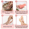 Slick- Pumice Stone for Feet Callus Remover, 4 Pack, 2 Colors, Foot Scrub for Pedicure, Foot Stone Pumice, Callus Remover for Feet, Foot Callus Remover, Feet Scrubber Dead Skin, Foot Pumice Stone