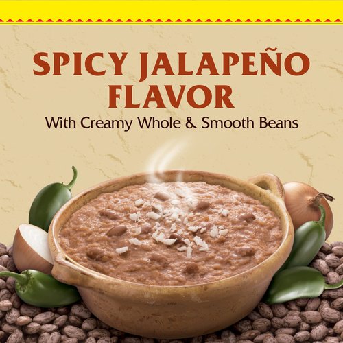 Rosarita Spicy Jalapeno Refried Beans, 30 oz