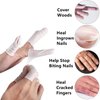 BTYMS 400 Count Latex Finger Cots Small Fingertip Gloves Disposable Finger Rubber Tips Protector Anti-Static