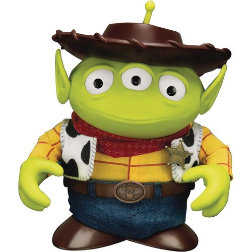 Beast Kingdom Toy Story: Alien Remix Woody DAH-025 Dynamic 8ction Heroes Action Figure, Multicolor