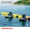 Airhead PWC Boat Dock Line, 7-Feet, Pack of 2, yellow / Black For Watercraft