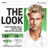 Immortal NYC Matte Styling Extreme Dry Look Pomade - 7 out of 9 Holding Ability, Matte Finish - All Natural Water-Based Hair Wax for Men - No Residue, All Hair Types