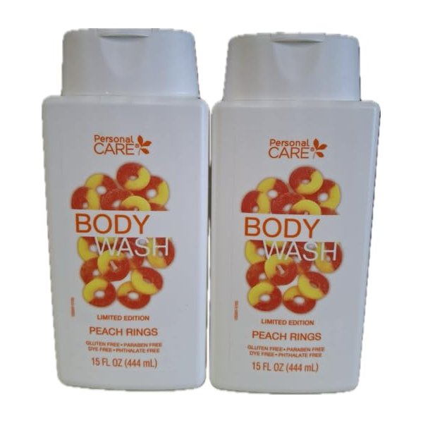 Generic Body Wash- Personal Care-2 pk-30fl Oz. (Peach Rings)