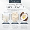 Sinarie Emulsified Body Butter - Luxurious Moisturizing Lotion with Shorea, Squalane, Coconut Oil & Kokum Butter, 4 oz (4 oz., Eira - Unscented)