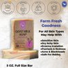 Honey Sweetie Acres Patchouli Goat Milk Soap Handcrafted 5 oz Bar with Real Patchouli Oil - Luxurious Moisturizing Soap for All Skin Types - Eco-Conscious, Made in the USA