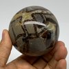 1 lbs, 2.7" (69mm), Natural Septarian Sphere Crystal Gemstone Ball, B37536