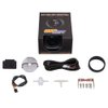 GlowShift 10 Color Digital Vacuum Gauge Kit - Includes Electronic Pressure Sensor - Multi-Color LED Display - Tinted Lens - for Car & Truck - 2-1/16" (52mm)