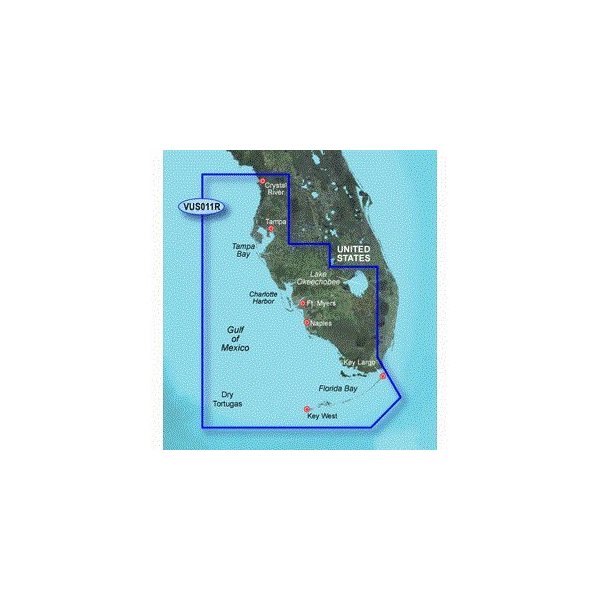 Garmin vus011r southwest florida sd card over $150