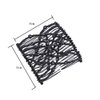 3 Pieces Magic Beaded Double Stretching Combs Beads Hair Combs Magic Elastic Hair Clips Elastic Beads Hair Clips Stretchy Hair Hairpins Double Slides Hair Combs(Black, White, Coffee)