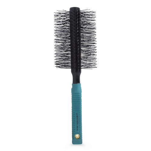 Spornette Double Stranded XL Nylon Round Brush 2.5 Inch (#964-XL) Straightening, Smoothing, Relaxing, De-Frizzing, Detangling, Styling & Volumizing Smooth, Wavy, Curly, Medium and Long Hair Types