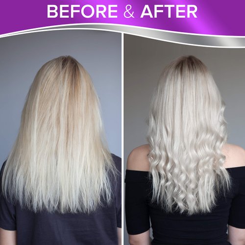 PURPLE SHAMPOO For Blonde Hair (500ml) Best Purple Shampoo SULFATE FREE Purple Shampoo For Brassy Hair Purple Shampoo For Grey Hair Bleached Hair Silver Shampoo - Blonde Shampoo No Yellow Shampoo