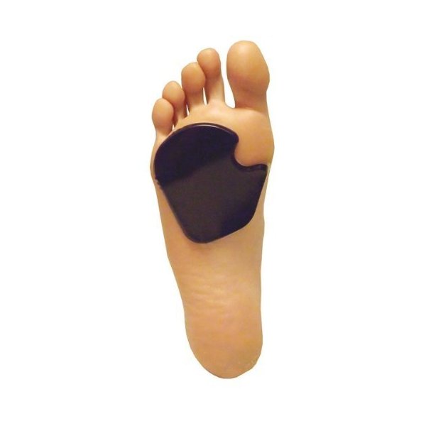 Dancers Professional 1/8" Gel Foot Pad *2pk Left Foot, Self-Sticking, Re-usable