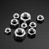 1/4-20 Hex Nuts 100Pcs 304 Stainless Steel 18-8, Full Thread, Hex Drive, Bright Finish by SG TZH