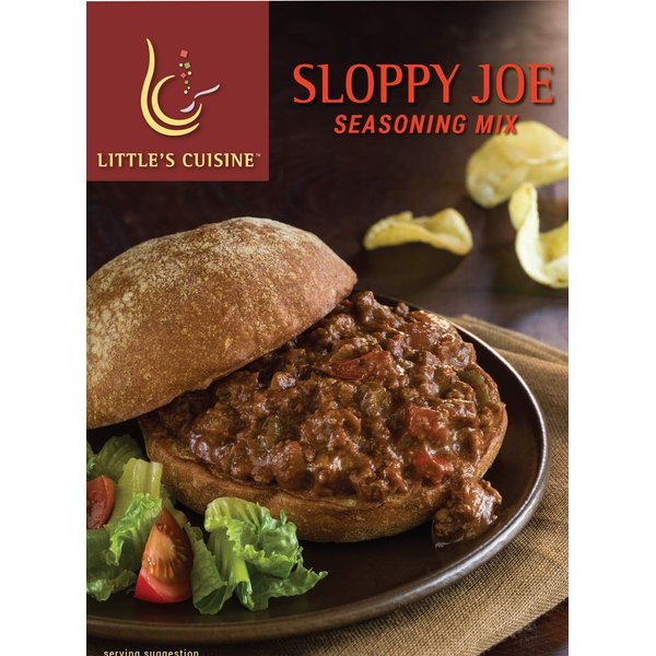 Little's Cuisine Sloppy Joe Seasoning Mix | Non-GMO, Sugar-Free, Kosher, Gluten-Free (Case of 4)
