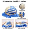 IEBIYO Mens Blue Wig Joy Short Blue Cosplay Wig Boys Blue Anime Wig Heat Resistant Halloween Party Costume Wig (Blue)