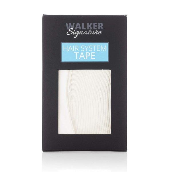 "Signature" Double Sided Tapes Stickers Adhesive for Men Hair System Replacement Toupee Hair Extension Wig Bundles Hair Weave Closure Lace Frontal Contour C(36PCS x 1 Bag)