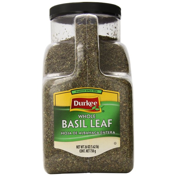 Durkee Whole Basil Leaves, 1.62-Pound