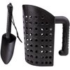 Island Genius Sand Scoop and Shovel Digging Tools for Metal Detecting, Beach Shelling, Sand Sifter