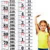 Growth Chart Wall Labels Baby Height Indicator Tape Ruler Height Growth Chart Decor Ruler Height Indicator Adhesive Ruler for Home Classroom Nursery Baby Room Measuring Kids Boys Girls(White)