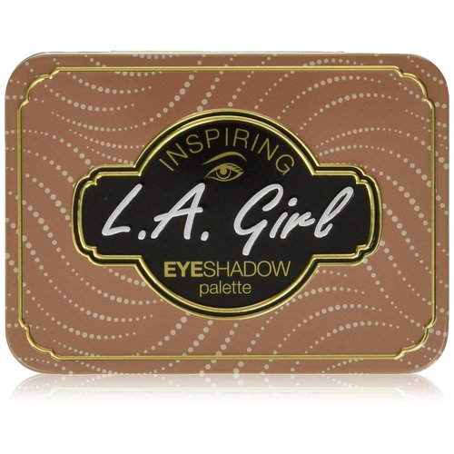 L.A. Girl Inspiring Eyeshadow Palette, Naturally Beautiful, 0.21 oz.,GES335