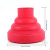 Universal Hair Diffuser Adaptable for Blow Dryers, Makeup Hair Styling Dryers Attachment for Curly or Wavy Hair, Hairdressing Accessory for Barber Salon (D-2.36“ Red Collapsible)